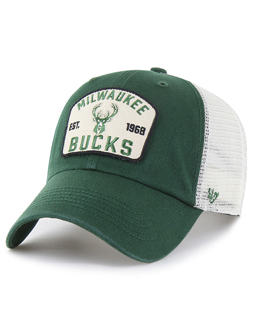 '47 Brand  McCall Clean Up Milwaukee Bucks Adjustable Hat-front