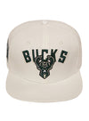 Pro Standard Retro Classic Milwaukee Bucks Snapback Hat- front
