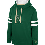 Women's Stadium Essentials Road Game Milwaukee Bucks Hooded Sweatshirt