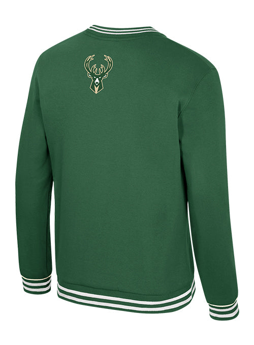 Stadium Essentials Half-Time Milwaukee Bucks Crewneck Sweatshirt-back