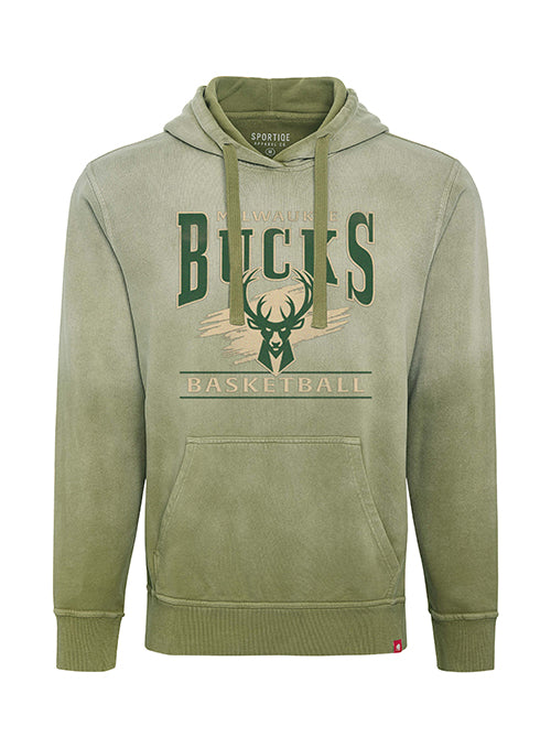 Sportiqe Blake Logo Milwaukee Bucks Hooded Sweatshirt