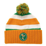 Mitchell & Ness HWC '68 Snow Day Milwaukee Bucks Knit Hat-FRONT