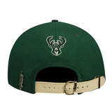 Pro Standard Typetallic Milwaukee Bucks Strapback Hat-back