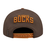 Pro Standard Harvest Milwaukee Bucks 2 Tone Pinch Adjustable Hat-back