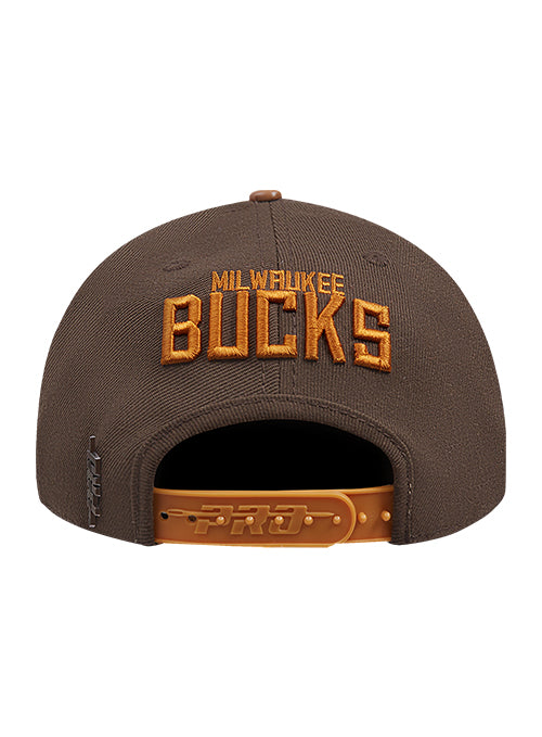 Pro Standard Harvest Milwaukee Bucks 2 Tone Pinch Adjustable Hat-back