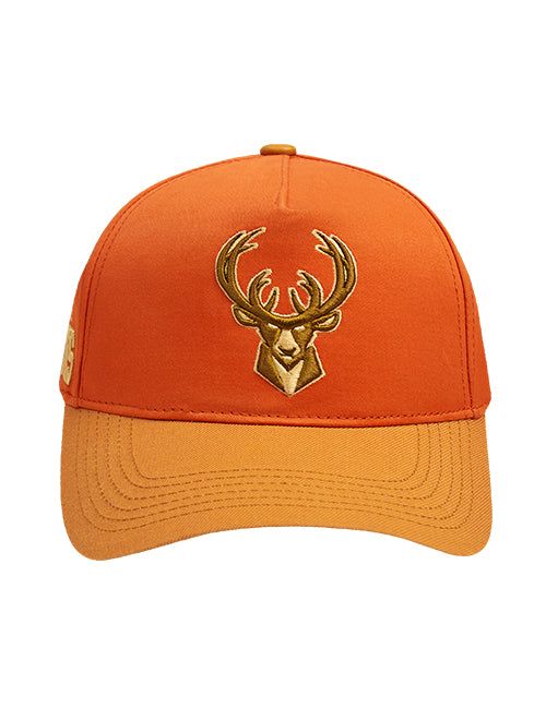 Pro Standard Gramercy Milwaukee Bucks 2 Tone Pinch Adjustable Hat-front