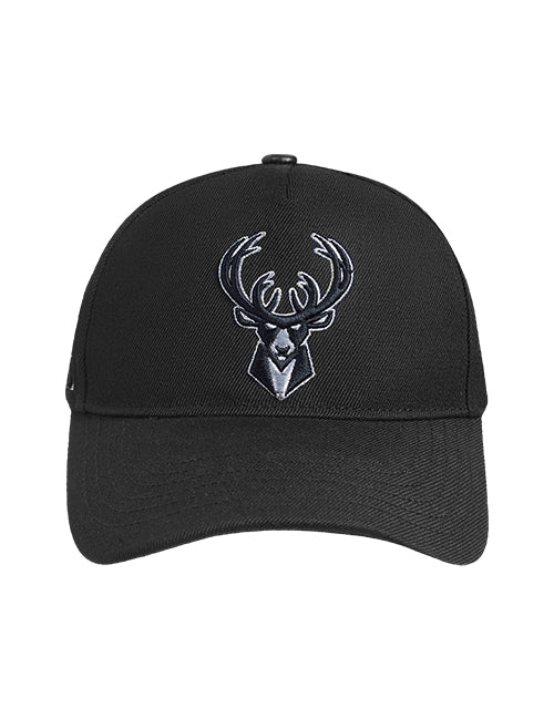 Pro Standard Metallic Milwaukee Bucks Pinch Adjustable Hat-front