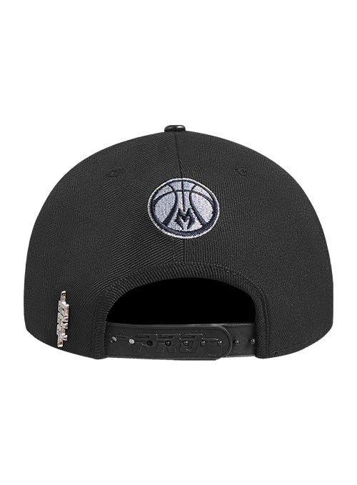 Pro Standard Metallic Milwaukee Bucks Pinch Adjustable Hat-back