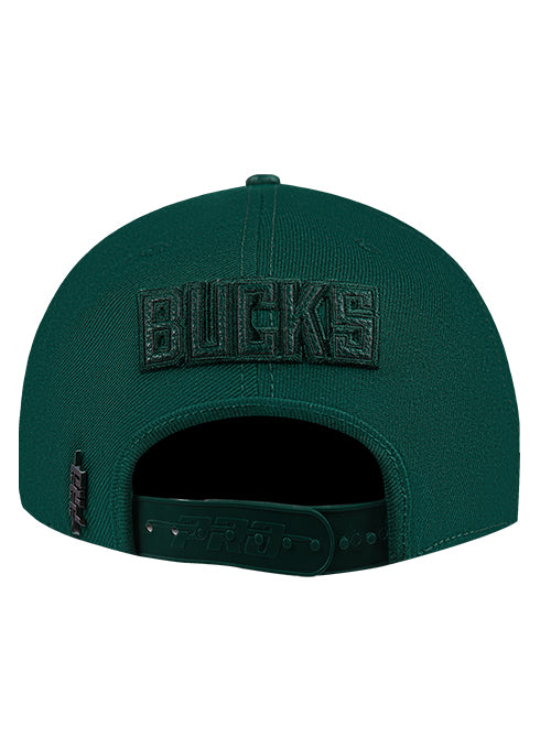 Pro Standard Triple Tonal Forest Milwaukee Bucks Snapback Hat-back