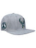 Pro Standard Classic Gray Icon Milwaukee Bucks Snapback Hat