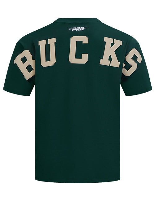 Pro Standard Wingspan Drop Shoulder Milwaukee Bucks T-Shirt-back