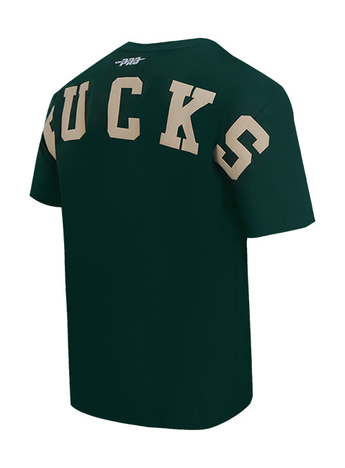 Pro Standard Wingspan Drop Shoulder Milwaukee Bucks T-Shirt-angled back