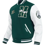 Pro Standard Pennants Milwaukee Bucks Varsity Jacket-angled front