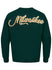 Pro Standard City Signature Milwaukee Bucks Crewneck Sweatshirt-back