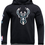 Pro Standard Retro Classic Milwaukee Bucks Hooded Sweatshirt-front