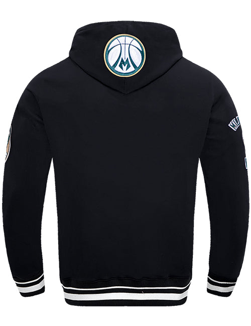 Pro Standard Retro Classic Milwaukee Bucks Hooded Sweatshirt-back