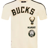 Pro Standard Retro Classic Stripes Milwaukee Bucks  T-Shirt-front 