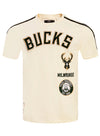 Pro Standard Retro Classic Stripes Milwaukee Bucks  T-Shirt-front 