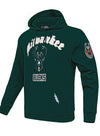 Pro Standard Old English Milwaukee Bucks Kapuzenpullover