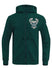 Pro Standard Classic Chenille Milwaukee Bucks Kapuzensweatshirt mit durchgehendem Reißverschluss 