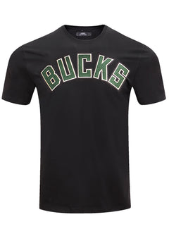 Pro Standard Classic Chenille Milwaukee Bucks T-Shirt-front