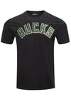 Pro Standard Classic Chenille Milwaukee Bucks T-Shirt-front