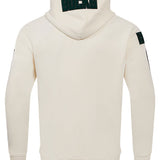 Pro Standard Triple Tonal Milwaukee Bucks Full-Zip Hooded Sweatshirt-back