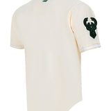 Pro Standard – Dreifarbiges Milwaukee Bucks-Baseballtrikot