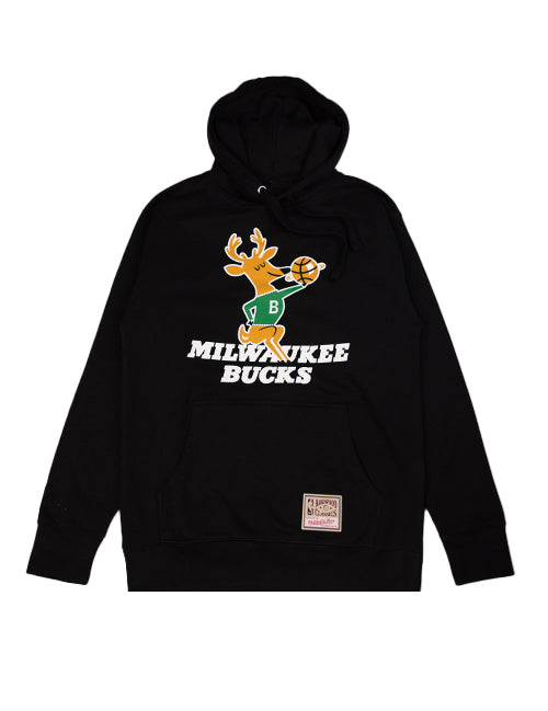 Mitchell & Ness HWC Reload 1 Milwaukee Bucks Hooded Sweatshirt-front