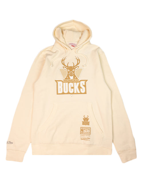 Mitchell & Ness HWC Sandman Milwaukee Bucks Hooded Sweatshirt-front