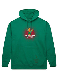 Mitchell & Ness HWC '68 Spray Paint Milwaukee Bucks Hooded Sweatshirt-front