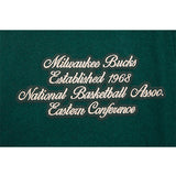 Women's Pro Standard Pennants Milwaukee Bucks Wool Varsity Jacket-right chest