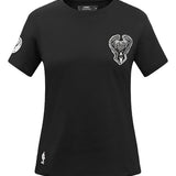 Women's Pro Standard Pearls Milwaukee Bucks Slim Fit T-Shirt-front