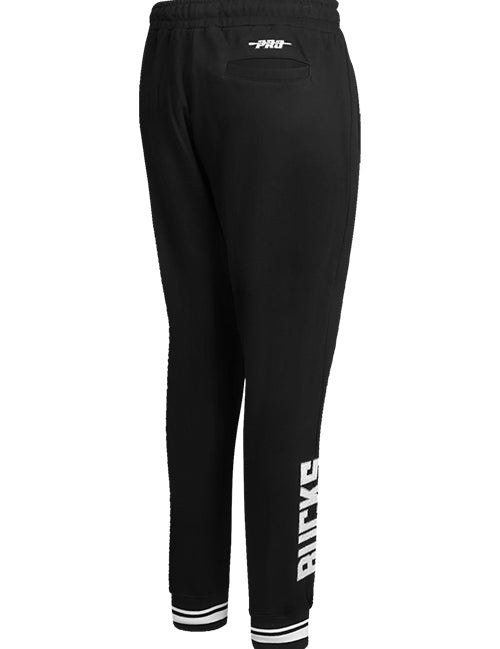 Women's Pro Standard Pearls Milwaukee Bucks Jogger Sweatpants-angled back