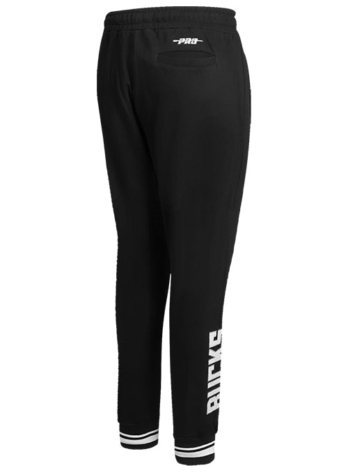 Women's Pro Standard Pearls Milwaukee Bucks Jogger Sweatpants-angled back