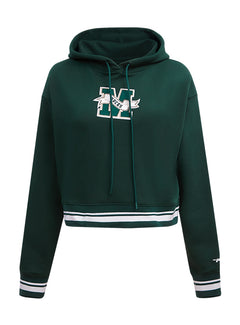 Women's Pro Standard Pennants Milwaukee Bucks Hooded Sweatshirt-front