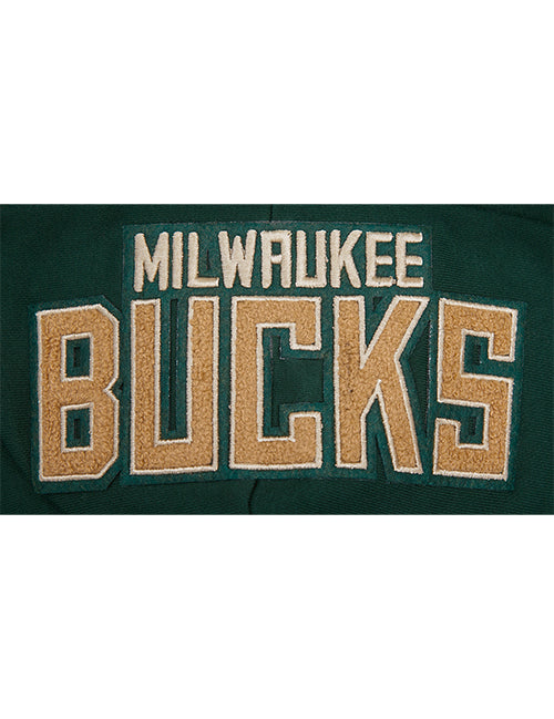 Women's Pro Standard Pennants Milwaukee Bucks Hooded Sweatshirt-hood