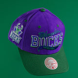 Mitchell & Ness HWC '93  Block Sweep Milwaukee Bucks Snapback Hat