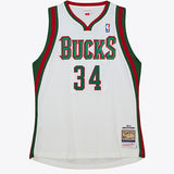 Mitchell & Ness HWC '13 Giannis Antetokounmpo Milwaukee Bucks Authentic Jersey-front