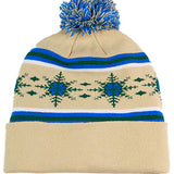 Item of the Game Winter Sweater Milwaukee Bucks Pom Cuff Knit Hat-back