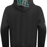 Pro Standard City Signature Black Milwaukee Bucks Hooded Sweatshirt-back