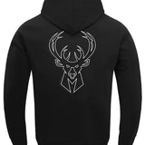 Pro Standard Black and Silver Milwaukee Bucks Hooded Sweatshirt-back