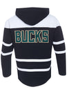 Pro Standard Classic Milwaukee Bucks Hockey Hooded Sweatshirt-back