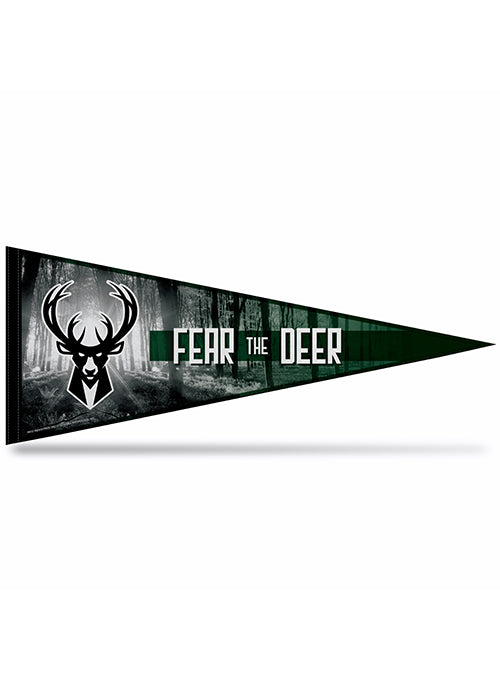 Rico Fear The Deer Milwaukee Bucks Pennant