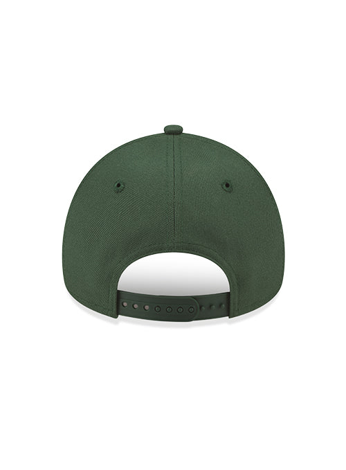 New Era 9Forty Icon Green Milwaukee Bucks Adjustable Hat-back