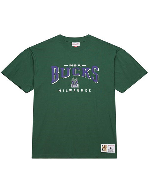 Mitchell & Ness HWC '93 Vintage Milwaukee Bucks T-Shirt-front