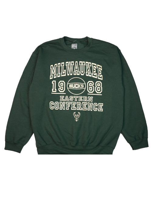 Item Of The Game Collegiate Milwaukee Bucks Crewneck Sweatshirt