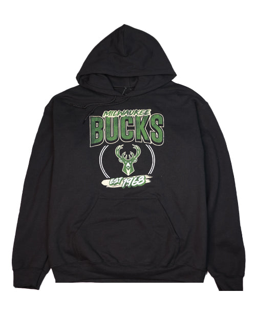 Item Of The Game Old School Milwaukee Bucks Hooded Sweatshirt