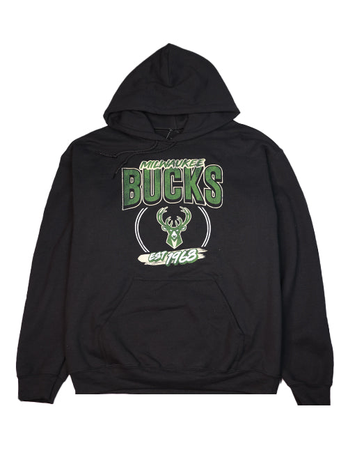 Item Of The Game Old School Milwaukee Bucks Hooded Sweatshirt