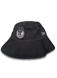 Bucks In Six x New Era Milwaukee Bucks Canvas Bucket Hat-front